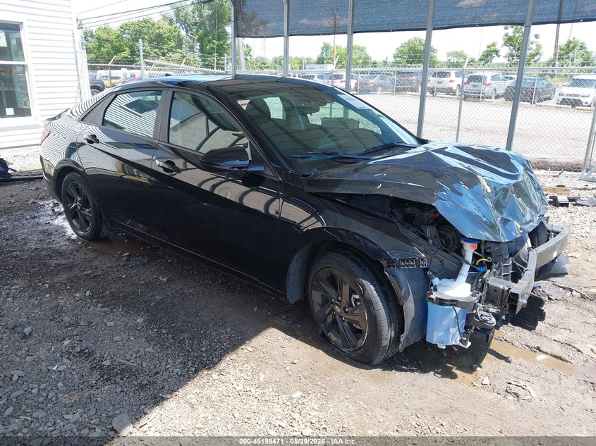 2023 Hyundai Elantra VIN KMHLM4AG3PU552661 IAAI salvage auction — FRONT END, Salvage Title, sold $2,125 on 2026-07-13 (photo 1)