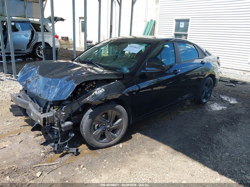 2023 Hyundai Elantra VIN KMHLM4AG3PU552661 IAAI salvage auction — FRONT END, Salvage Title, sold $2,125 on 2026-07-13 (photo 2)