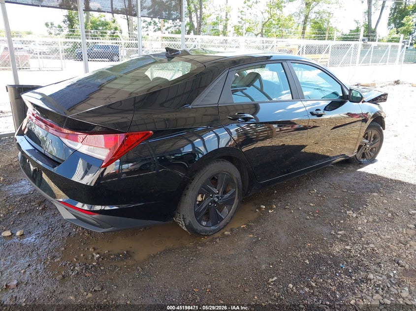 2023 Hyundai Elantra VIN KMHLM4AG3PU552661 IAAI salvage auction — FRONT END, Salvage Title, sold $2,125 on 2026-07-13 (photo 4)