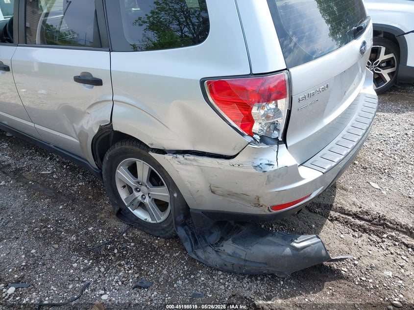 2011 Subaru Forester VIN JF2SHABC1BH772950 IAAI salvage auction — LEFT REAR, Salvage (Pennsylvania), sold $375 on 2026-07-28 (photo 6)