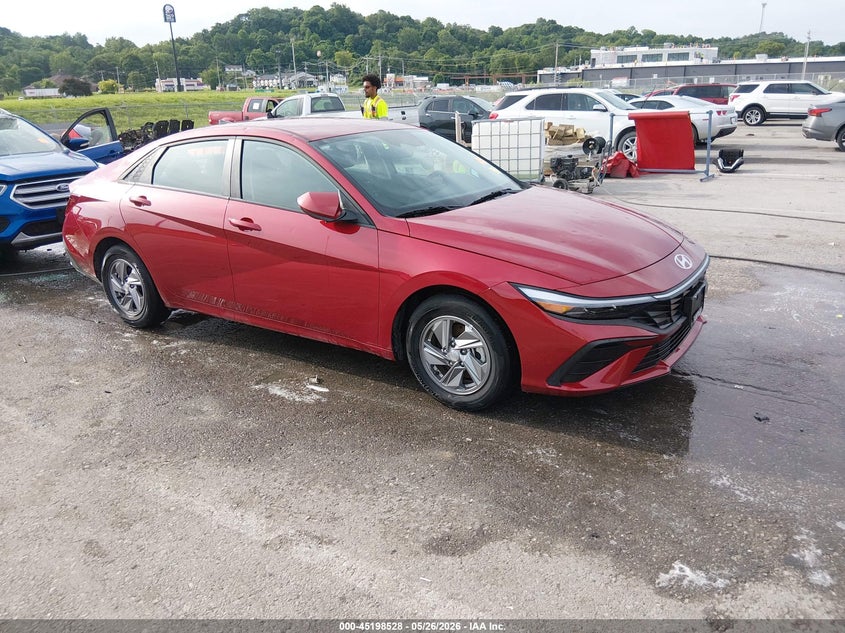 2025 Hyundai Elantra VIN KMHLL4DG2SU992278 IAAI salvage auction — HAIL, Salvage (Missouri), sold $4,500 on 2026-07-21 (photo 1)