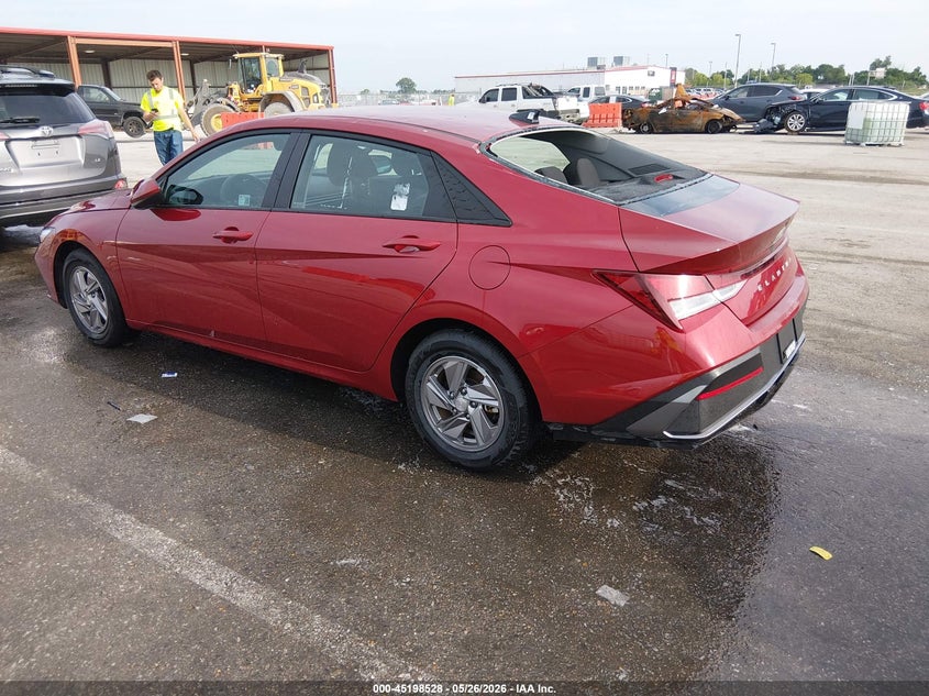 2025 Hyundai Elantra VIN KMHLL4DG2SU992278 IAAI salvage auction — HAIL, Salvage (Missouri), sold $4,500 on 2026-07-21 (photo 3)