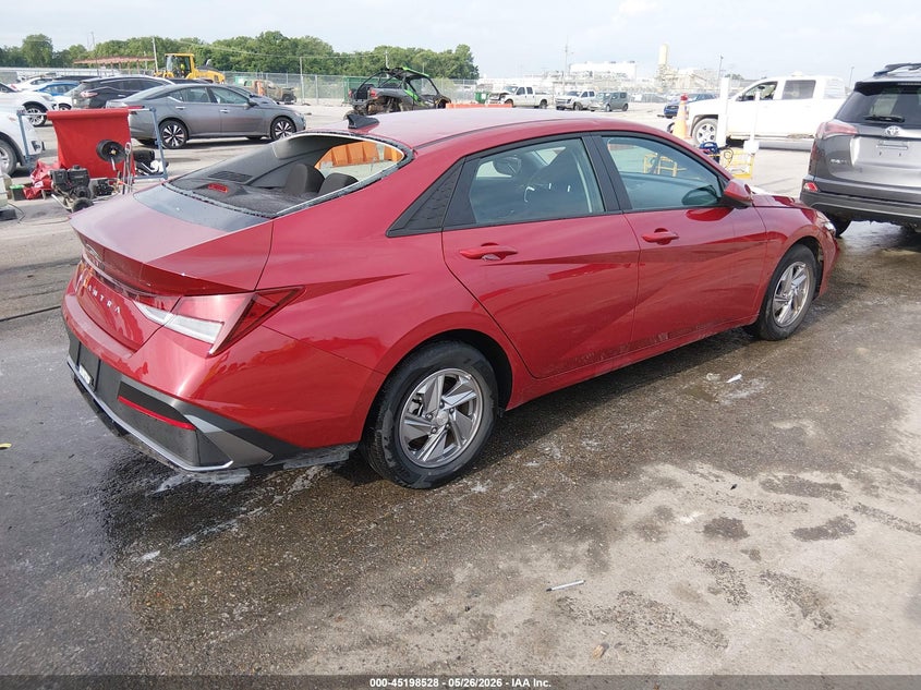 2025 Hyundai Elantra VIN KMHLL4DG2SU992278 IAAI salvage auction — HAIL, Salvage (Missouri), sold $4,500 on 2026-07-21 (photo 4)
