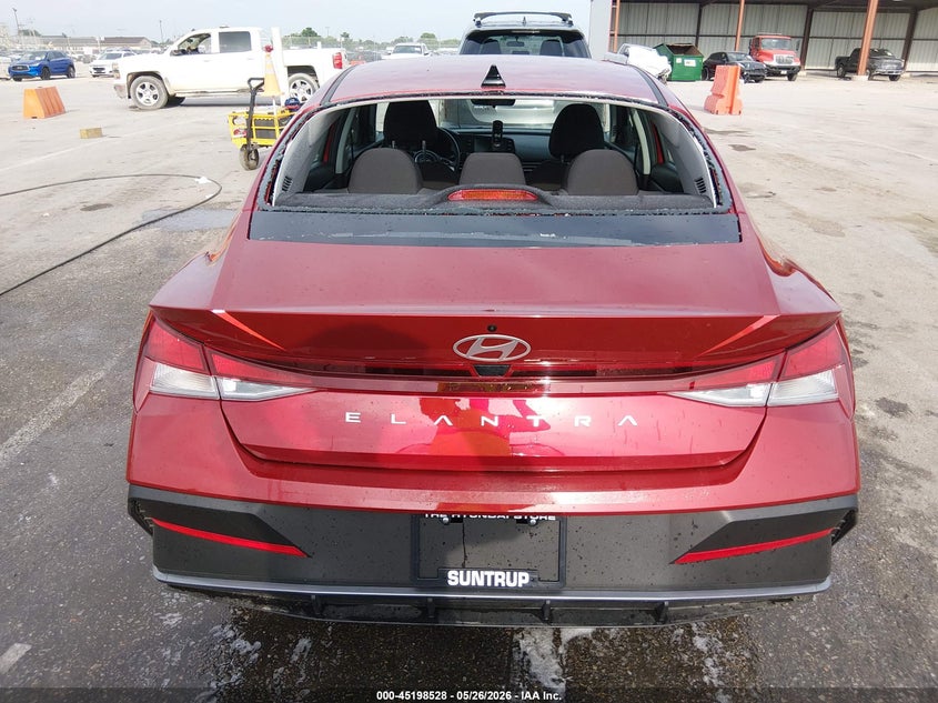 2025 Hyundai Elantra VIN KMHLL4DG2SU992278 IAAI salvage auction — HAIL, Salvage (Missouri), sold $4,500 on 2026-07-21 (photo 6)