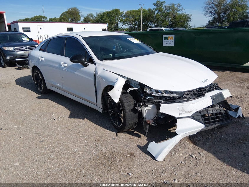 2022 Kia K5 VIN 5XXG64J22NG083702 IAAI salvage auction — FRONT END, Certificate Of Title (Nebraska), sold $3,400 on 2026-07-30 (photo 1)