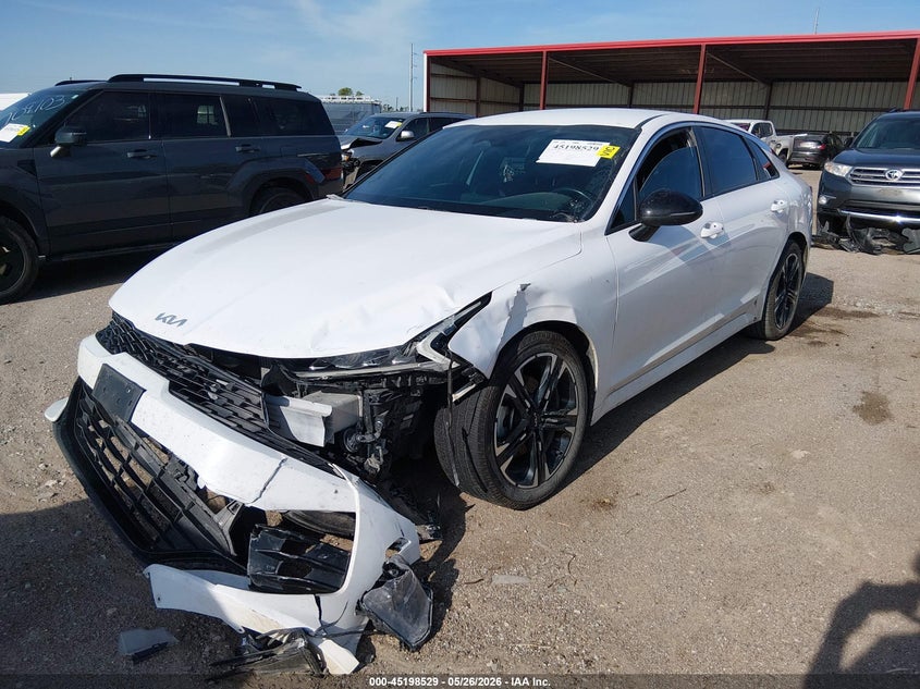 2022 Kia K5 VIN 5XXG64J22NG083702 IAAI salvage auction — FRONT END, Certificate Of Title (Nebraska), sold $3,400 on 2026-07-30 (photo 2)