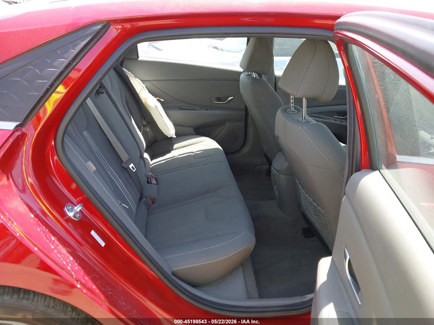 2025 Hyundai Elantra VIN KMHLS4DG1SU855366 IAAI salvage auction — FRONT END, Salvage (California), sold $4,350 on 2026-07-08 (photo 8)