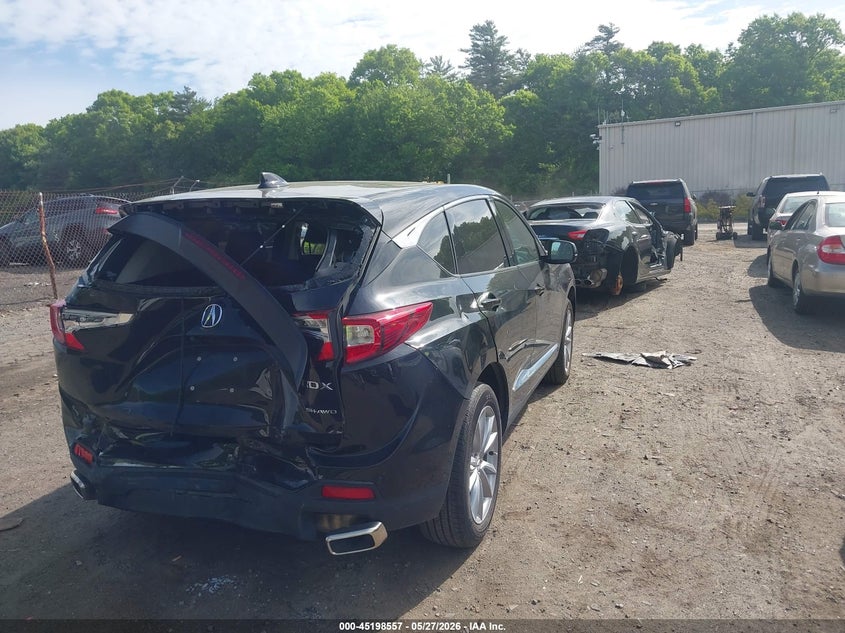2024 Acura Rdx VIN 5J8TC2H33RL027110 IAAI salvage auction — REAR END, Salvage (Massachusetts), sold $10,000 on 2026-07-28 (photo 4)