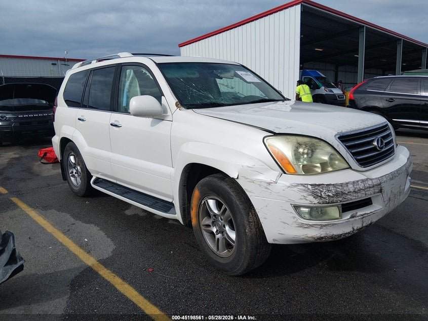2008 Lexus Gx VIN JTJBT20X280149267 IAAI salvage auction — FRONT END, Salvage (South Carolina), sold $5,000 on 2026-07-15 (photo 1)