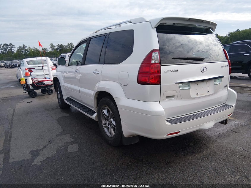 2008 Lexus Gx VIN JTJBT20X280149267 IAAI salvage auction — FRONT END, Salvage (South Carolina), sold $5,000 on 2026-07-15 (photo 3)