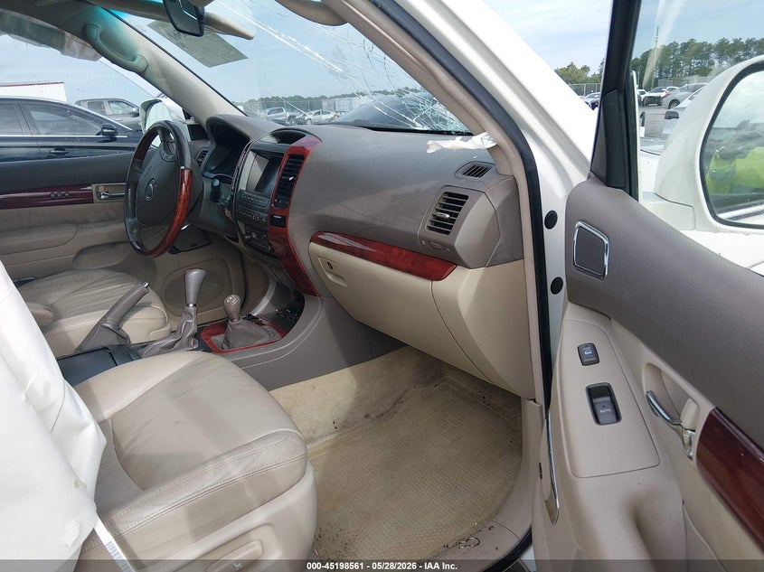 2008 Lexus Gx VIN JTJBT20X280149267 IAAI salvage auction — FRONT END, Salvage (South Carolina), sold $5,000 on 2026-07-15 (photo 5)