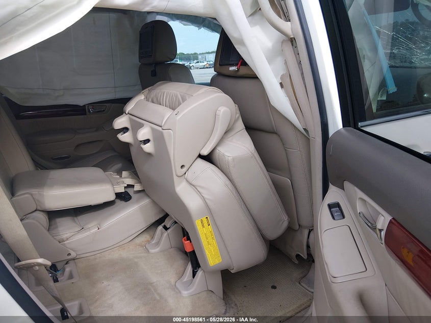 2008 Lexus Gx VIN JTJBT20X280149267 IAAI salvage auction — FRONT END, Salvage (South Carolina), sold $5,000 on 2026-07-15 (photo 8)