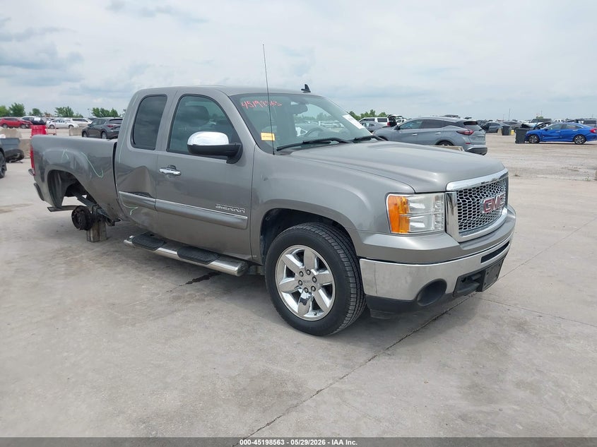 2012 Gmc SIERRA VIN 1GTR1VE02CZ269465 IAAI salvage auction — SIDE, Salvage Title, sold $2,550 on 2026-07-26 (photo 1)