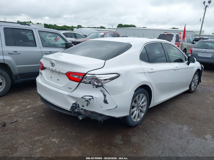 2018 Toyota Camry VIN JTNB11HKXJ3006692 IAAI salvage auction — FRONT END, Salvage Title, sold $4,150 on 2026-07-15 (photo 4)