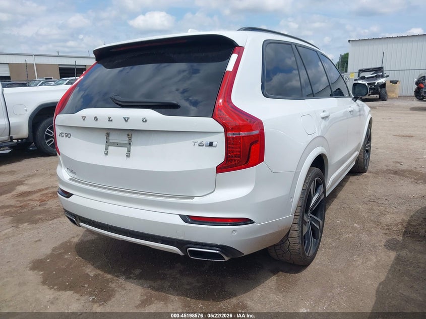 2020 Volvo Xc90 VIN YV4A22PM9L1620280 IAAI salvage auction — HAIL, Clear (Oklahoma), sold $19,800 on 2026-08-19 (photo 4)