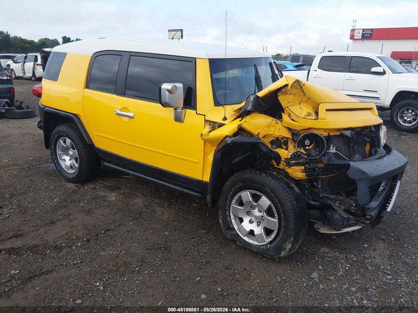 2007 Toyota Fj cruiser VIN JTEBU11F970049743 IAAI salvage auction — FRONT END, Clear (Arkansas), sold $3,050 on 2026-07-29 (photo 1)