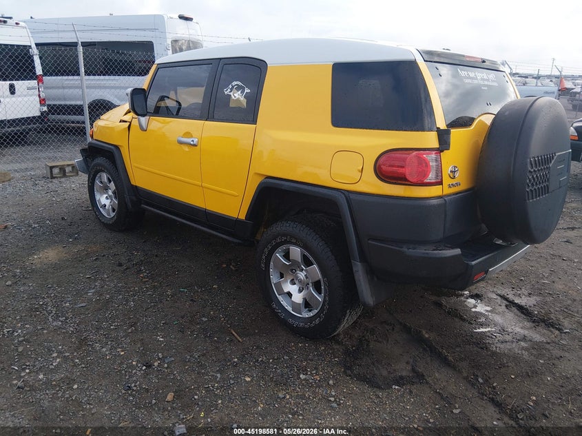 2007 Toyota Fj cruiser VIN JTEBU11F970049743 IAAI salvage auction — FRONT END, Clear (Arkansas), sold $3,050 on 2026-07-29 (photo 3)