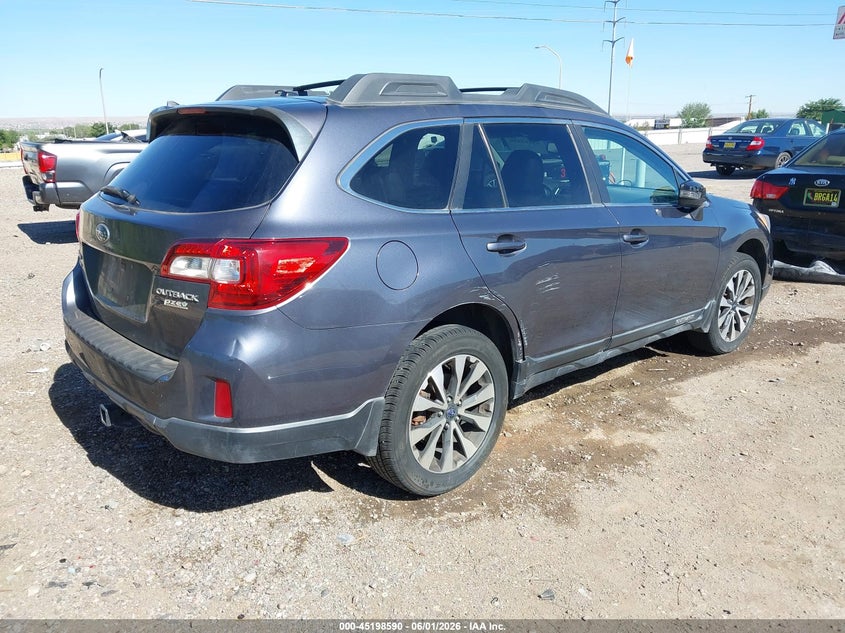 2015 Subaru Outback VIN 4S4BSANCXF3292271 IAAI salvage auction — LEFT FRONT, Salvage Title, sold $1,300 on 2026-07-27 (photo 4)