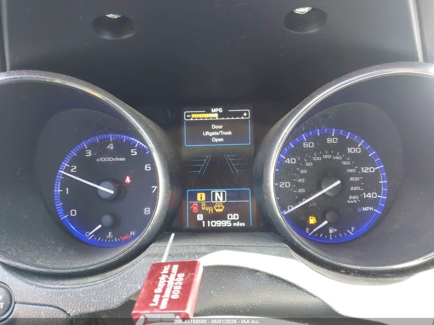 2015 Subaru Outback VIN 4S4BSANCXF3292271 IAAI salvage auction — LEFT FRONT, Salvage Title, sold $1,300 on 2026-07-27 (photo 7)