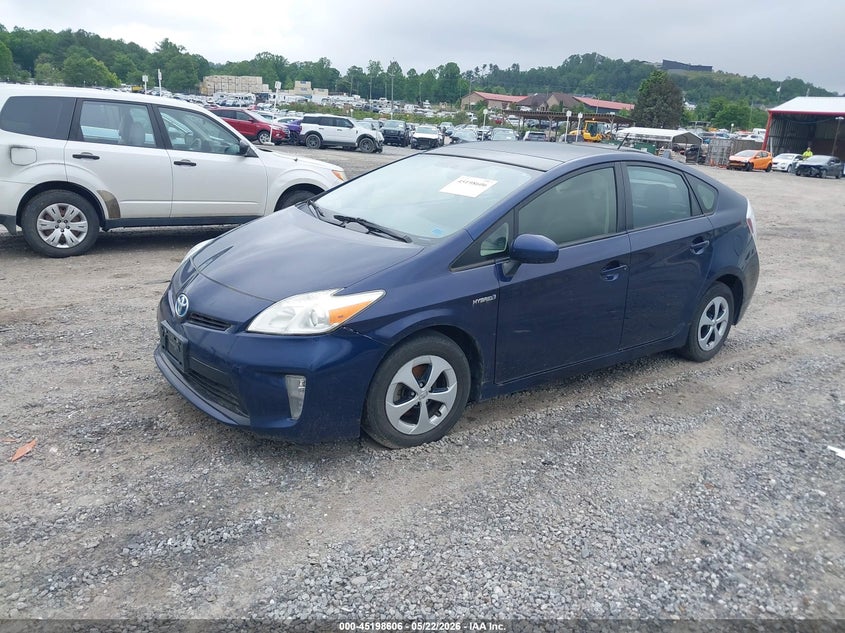 2013 Toyota Prius VIN JTDKN3DU2D1724572 IAAI salvage auction — NORMAL WEAR, Clear (Montana), sold $1,200 on 2026-07-17 (photo 2)