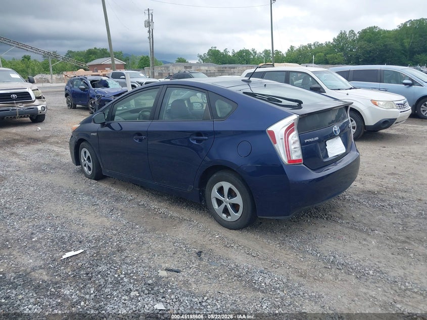 2013 Toyota Prius VIN JTDKN3DU2D1724572 IAAI salvage auction — NORMAL WEAR, Clear (Montana), sold $1,200 on 2026-07-17 (photo 3)