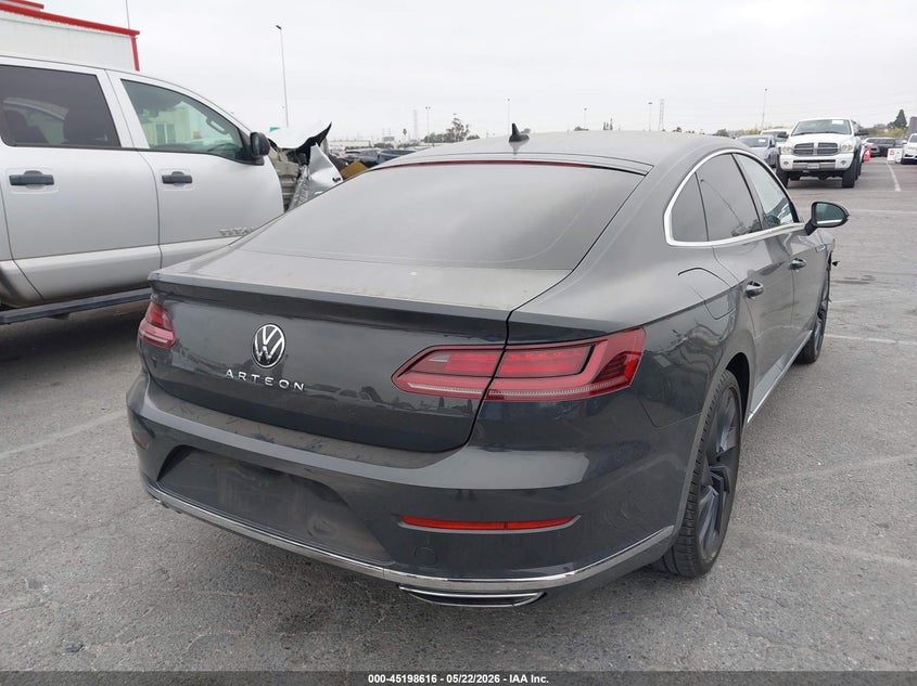 2021 Volkswagen Arteon VIN WVWAR7AN9ME006532 IAAI salvage auction — FRONT END, Salvage (California), sold $7,100 on 2026-07-18 (photo 4)