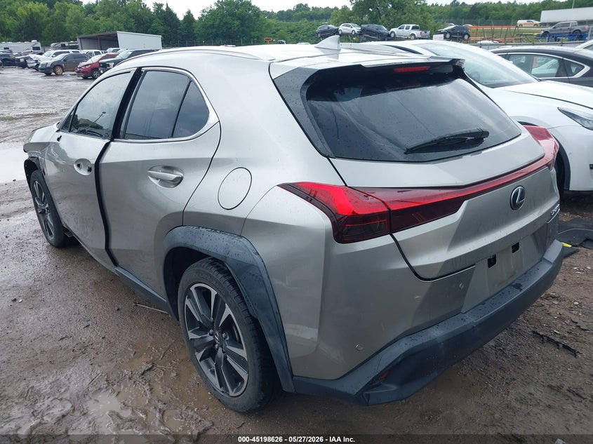 2019 Lexus Ux VIN JTHY3JBH5K2017465 IAAI salvage auction — FRONT END, Clear (Oklahoma), sold $3,750 on 2026-07-15 (photo 3)