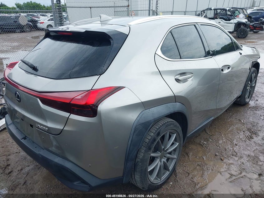 2019 Lexus Ux VIN JTHY3JBH5K2017465 IAAI salvage auction — FRONT END, Clear (Oklahoma), sold $3,750 on 2026-07-15 (photo 4)