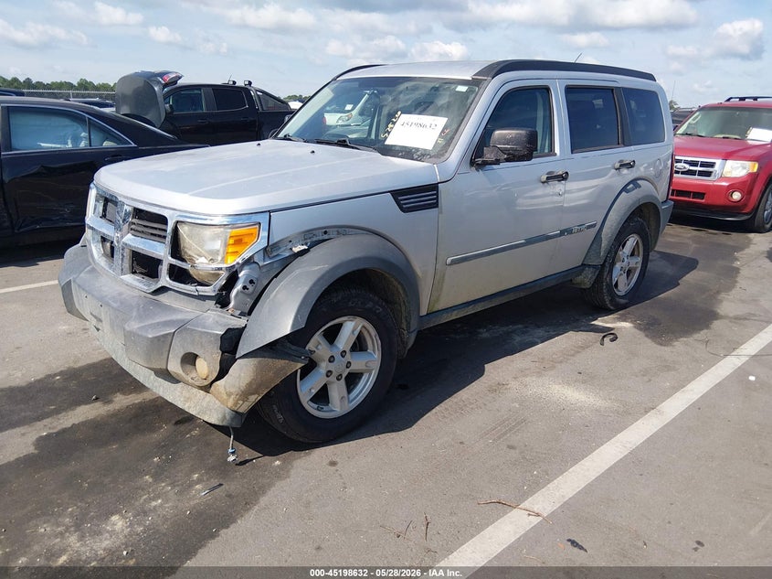 2007 Dodge Nitro VIN 1D8GU28K47W588711 IAAI salvage auction — LEFT FRONT, Salvage (North Carolina), sold $400 on 2026-07-08 (photo 2)