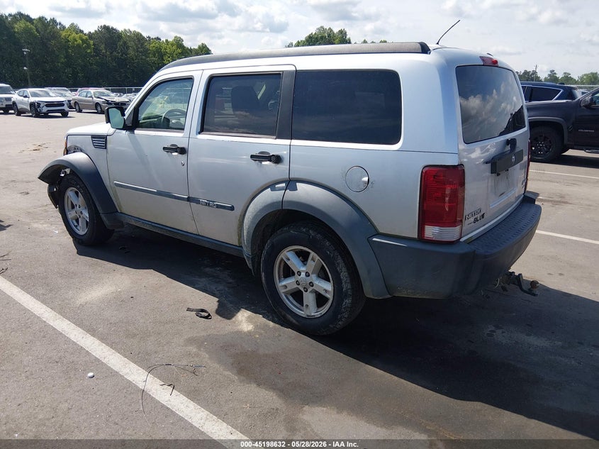 2007 Dodge Nitro VIN 1D8GU28K47W588711 IAAI salvage auction — LEFT FRONT, Salvage (North Carolina), sold $400 on 2026-07-08 (photo 3)