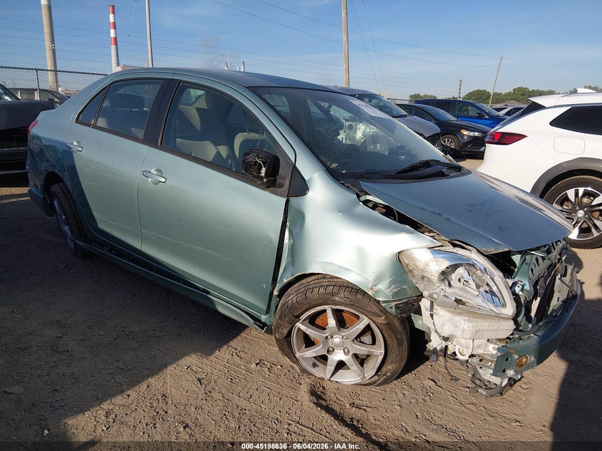 2007 Toyota Yaris VIN JTDBT923571030126 IAAI salvage auction — RIGHT SIDE, Salvage (Tennessee), sold $450 on 2026-07-15 (photo 6)