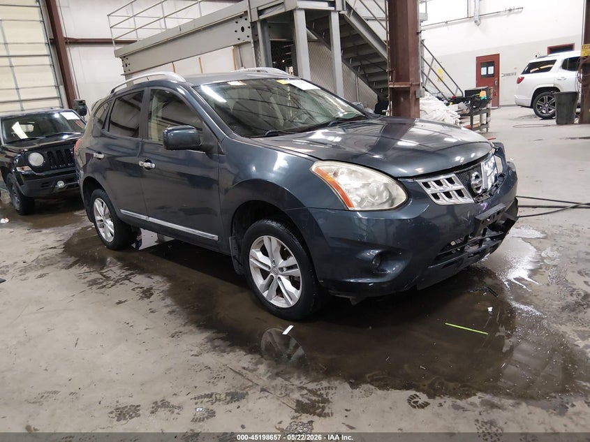 2013 Nissan Rogue VIN JN8AS5MVXDW133745 IAAI salvage auction — LEFT FRONT, Salvage (Idaho), sold $1,050 on 2026-07-10 (photo 1)