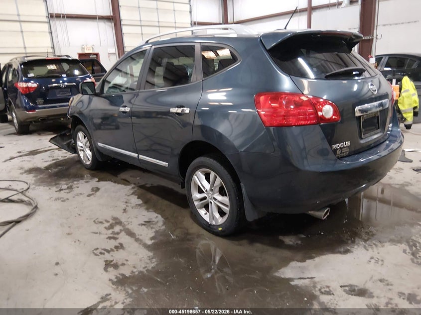 2013 Nissan Rogue VIN JN8AS5MVXDW133745 IAAI salvage auction — LEFT FRONT, Salvage (Idaho), sold $1,050 on 2026-07-10 (photo 3)