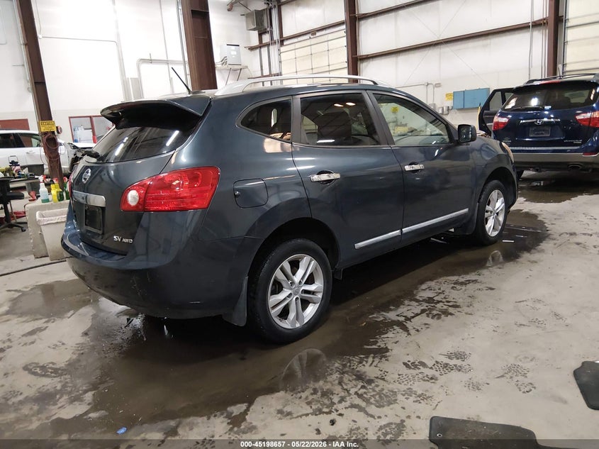 2013 Nissan Rogue VIN JN8AS5MVXDW133745 IAAI salvage auction — LEFT FRONT, Salvage (Idaho), sold $1,050 on 2026-07-10 (photo 4)
