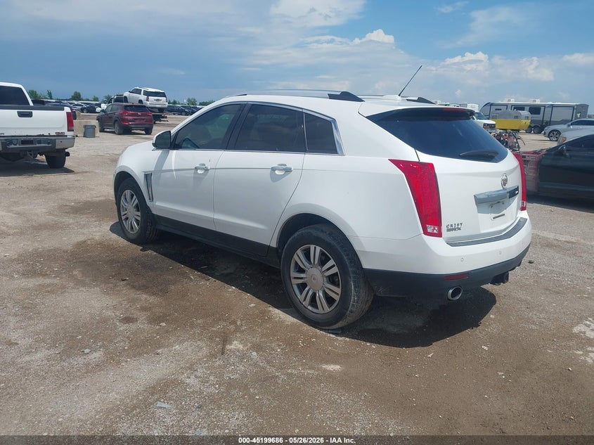 2016 Cadillac Srx VIN 3GYFNBE32GS558939 IAAI salvage auction — HAIL, Salvage Title, sold $2,050 on 2026-07-22 (photo 3)