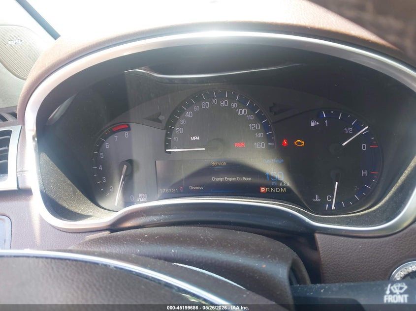 2016 Cadillac Srx VIN 3GYFNBE32GS558939 IAAI salvage auction — HAIL, Salvage Title, sold $2,050 on 2026-07-22 (photo 7)