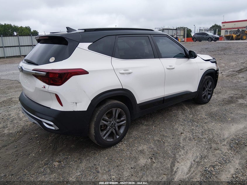2021 Kia Seltos VIN KNDEUCAA3M7203108 IAAI salvage auction — FRONT END, Salvage (Idaho), sold $4,250 on 2026-07-24 (photo 4)