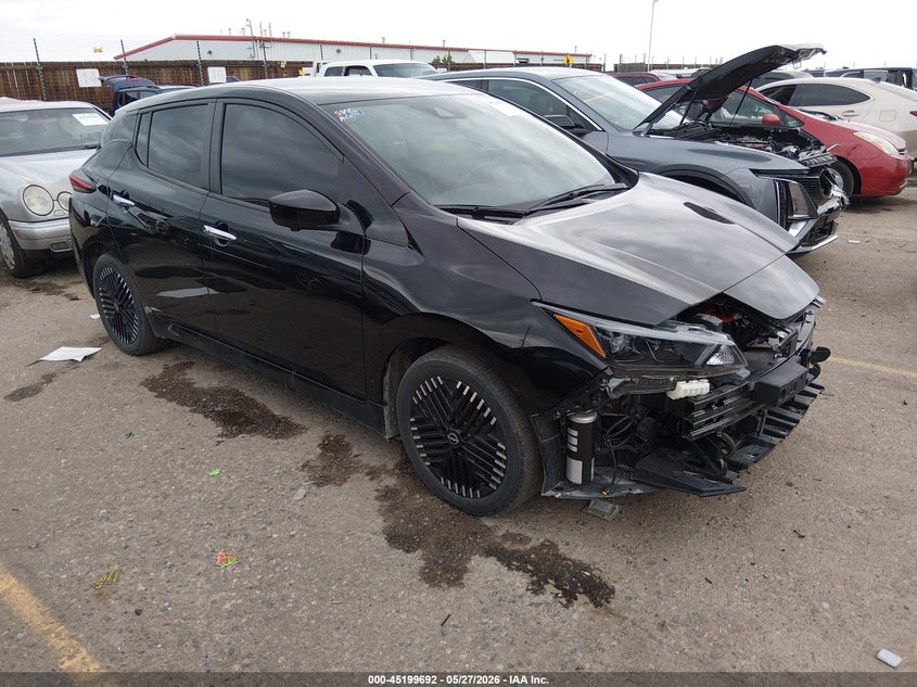2025 Nissan Leaf VIN 1N4CZ1CV8SC558038 — IAAI salvage auction photo