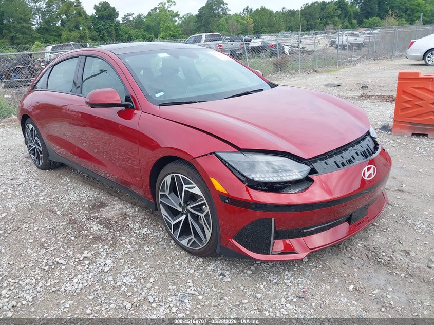 2025 Hyundai Ioniq 6 VIN KMHM54AA4SA105358 — IAAI salvage auction photo