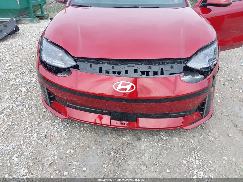2025 Hyundai Ioniq 6 VIN KMHM54AA4SA105358 IAAI salvage auction — FRONT END, Salvage Title, sold $15,200 on 2026-08-11 (photo 6)
