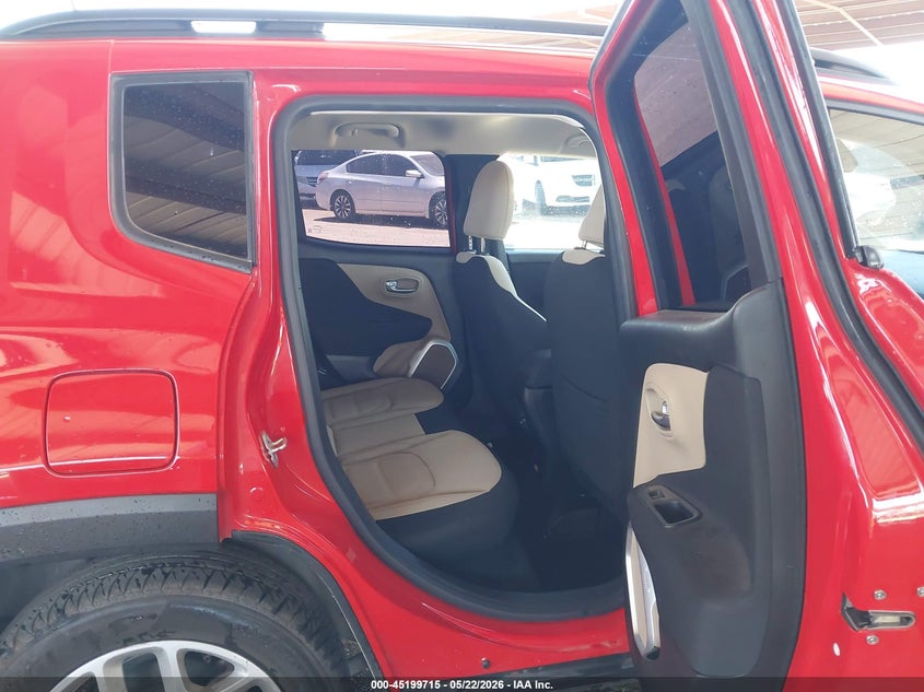 2018 Jeep Renegade VIN ZACCJABB7JPH16050 IAAI salvage auction — REAR END, Salvage (Arizona), sold $3,650 on 2026-08-11 (photo 8)