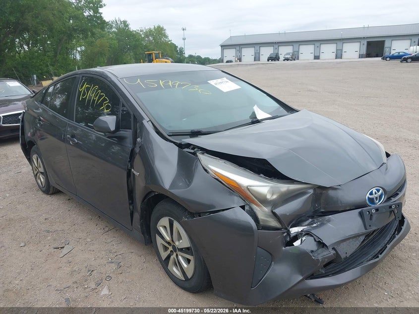 2016 Toyota Prius VIN JTDKBRFU2G3519335 IAAI salvage auction — FRONT & REAR, Clear (Indiana), sold $1,750 on 2026-07-29 (photo 6)