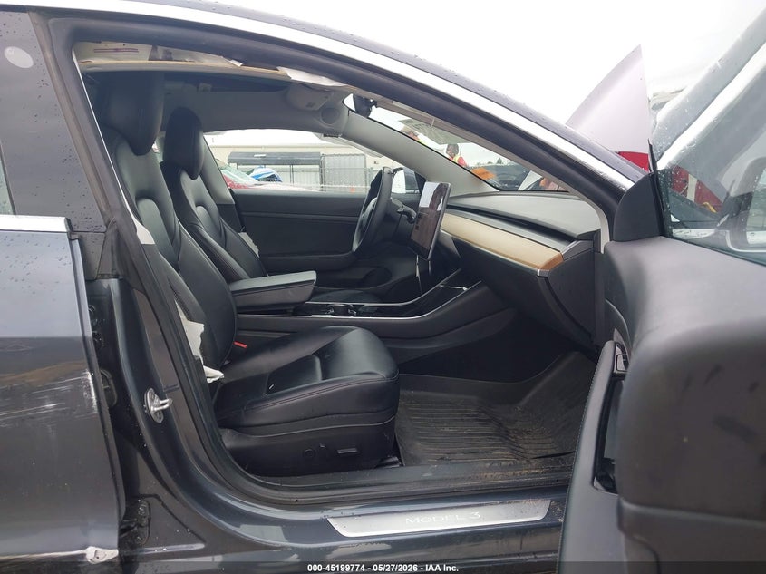 2020 Tesla Model 3 VIN 5YJ3E1EA8LF590296 IAAI salvage auction — SIDE, Original (Texas), sold $6,000 on 2026-07-18 (photo 5)