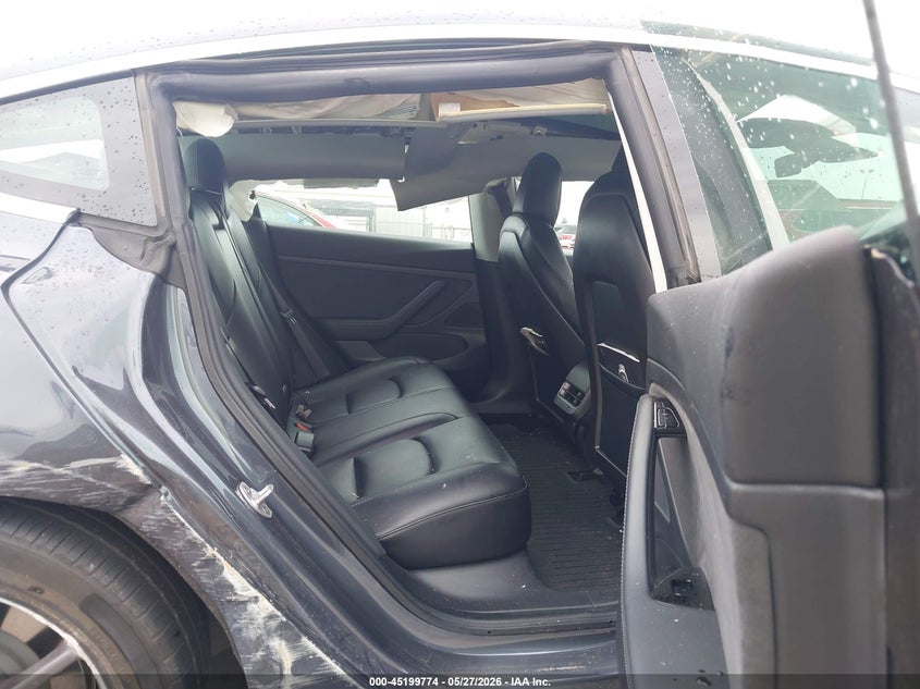 2020 Tesla Model 3 VIN 5YJ3E1EA8LF590296 IAAI salvage auction — SIDE, Original (Texas), sold $6,000 on 2026-07-18 (photo 8)