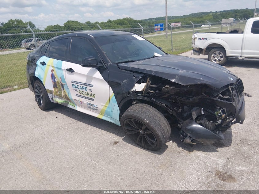2017 BMW X6 VIN 5UXKU2C3XH0X46979 IAAI salvage auction — FRONT END, Salvage (Missouri), sold $3,950 on 2026-08-02 (photo 1)