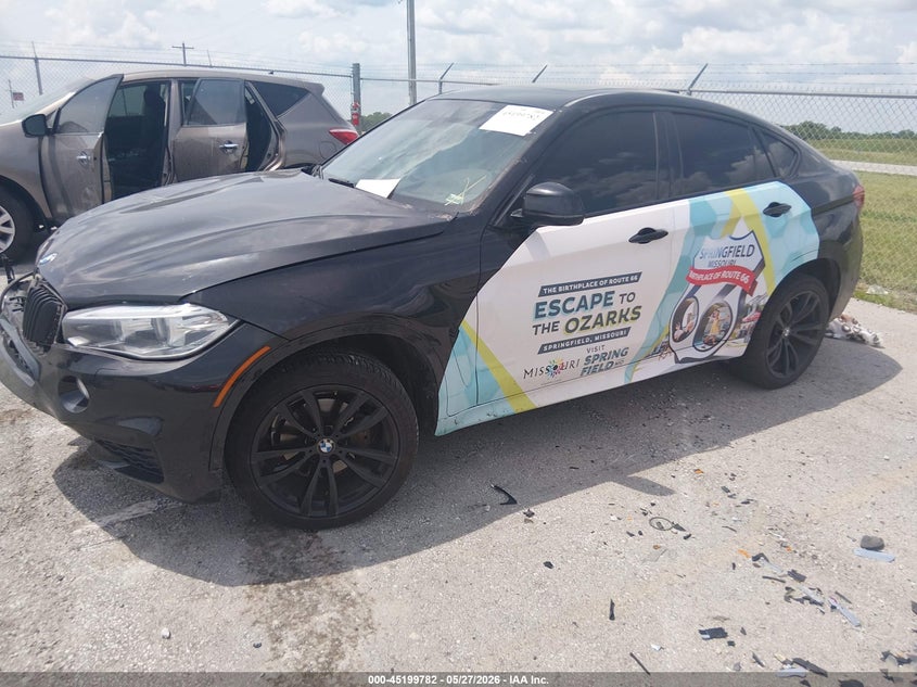 2017 BMW X6 VIN 5UXKU2C3XH0X46979 IAAI salvage auction — FRONT END, Salvage (Missouri), sold $3,950 on 2026-08-02 (photo 2)