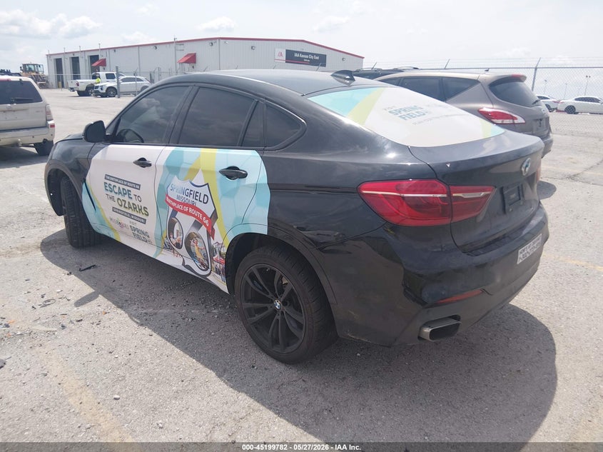 2017 BMW X6 VIN 5UXKU2C3XH0X46979 IAAI salvage auction — FRONT END, Salvage (Missouri), sold $3,950 on 2026-08-02 (photo 3)