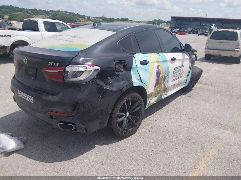 2017 BMW X6 VIN 5UXKU2C3XH0X46979 IAAI salvage auction — FRONT END, Salvage (Missouri), sold $3,950 on 2026-08-02 (photo 4)