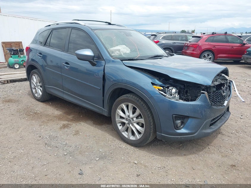 2015 Mazda Cx-5 VIN JM3KE4DY5F0454794 IAAI salvage auction — FRONT END, Salvage (New Mexico), sold $1,400 on 2026-07-22 (photo 1)