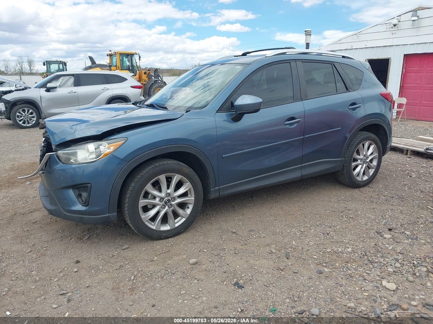 2015 Mazda Cx-5 VIN JM3KE4DY5F0454794 IAAI salvage auction — FRONT END, Salvage (New Mexico), sold $1,400 on 2026-07-22 (photo 2)